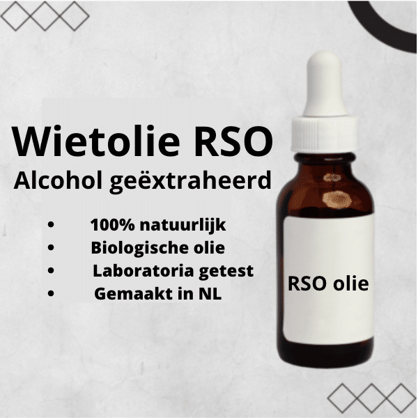 Wietolie (RSO extractie, met THC)