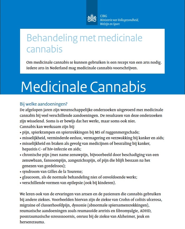 Advies Medicinale Cannabis