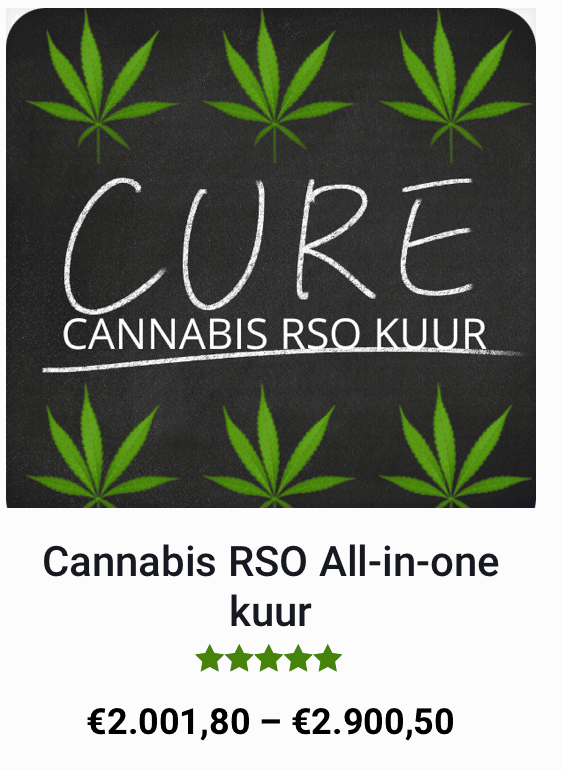 Cannabis RSO All in one kuur